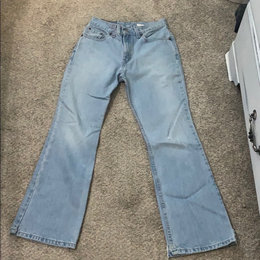 Vintage high waisted bell bottom 517 Levi’s